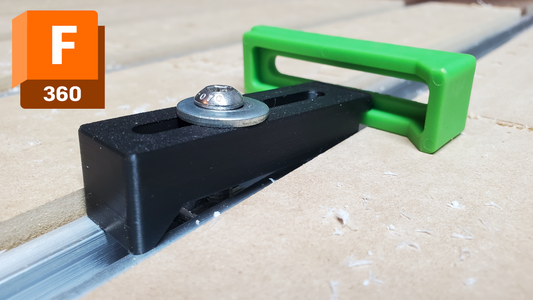 Fully Parametric Fusion Design | Printable CNC Clamp